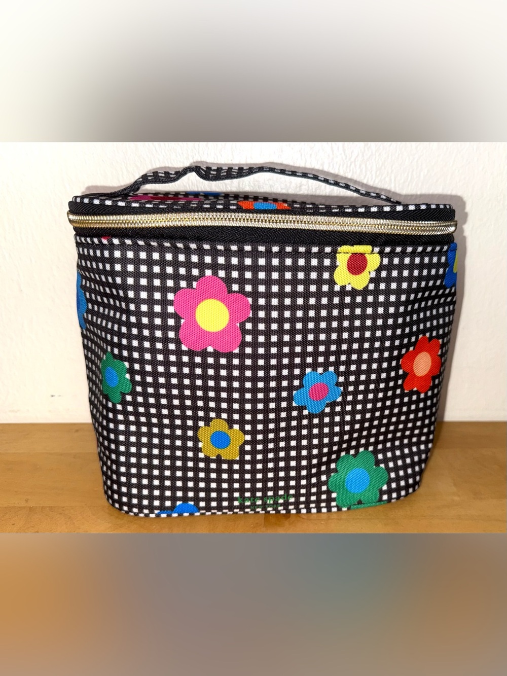 Kate Spade New York Gingham Garden Insulated Lunch Tote